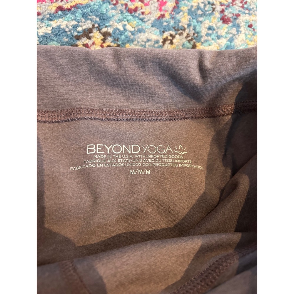 Beyond Yoga Brown Flare Leggings - Picture 4 of 7